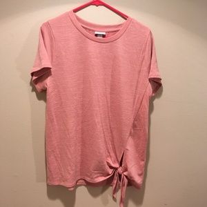 Ava Viv X coral tunic stretch self tie